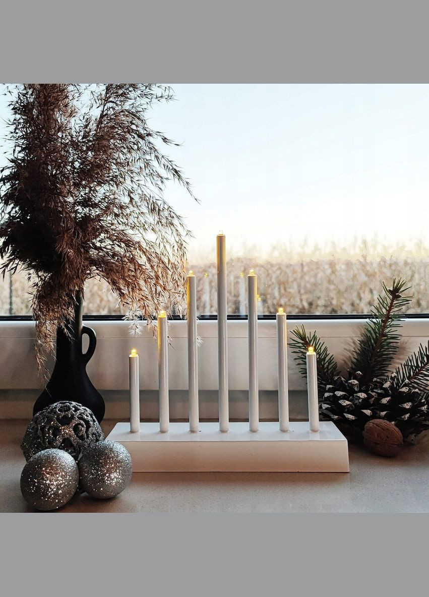 Декоративный светильник (подсвечник) на батарейках 7 LED Springos CL0851 (275095372)