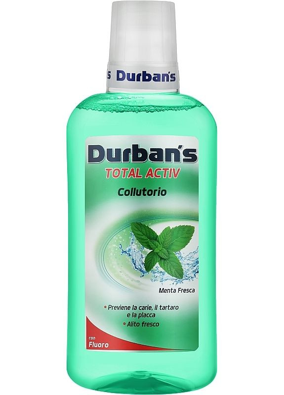 Ополаскиватель для полости рта "Тотал актив" 500ml (2-962506) Durban's (369795582)