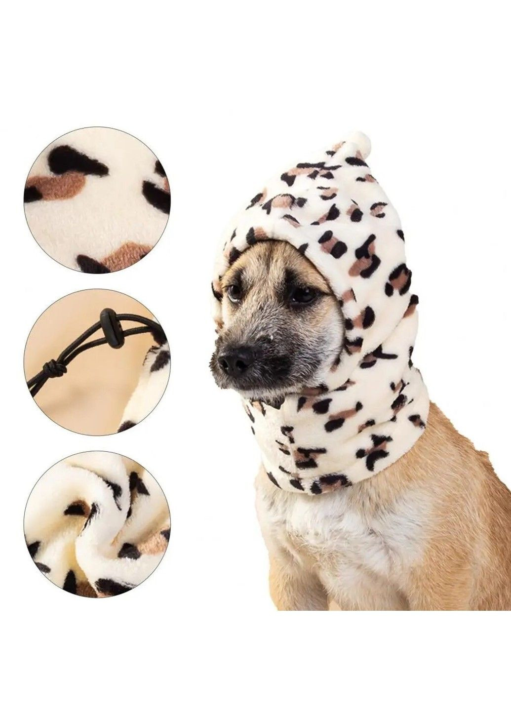 Шапка для собак "YOKKI" Black and White Size S Xtep (319664362)