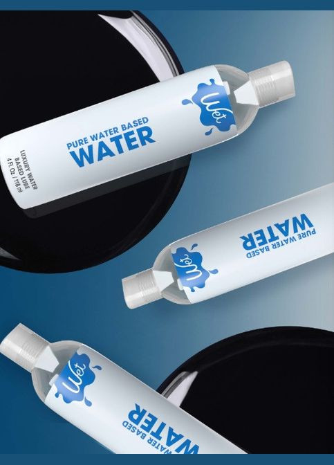 Лубрикант на водній основі Water-Based, 236 мл Wet (303881879)