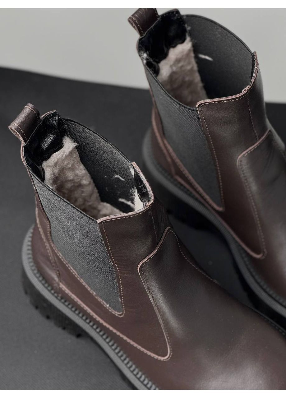 Зимние элегантные женские ботинки No Brand