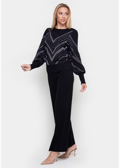 Черный свитер от 110-6213c-87 black sam onesize Samange