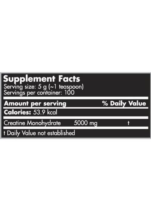 100% Creatine Monohydrate 500 g /100 servings/ Unflavored Scitec Nutrition (369632286)