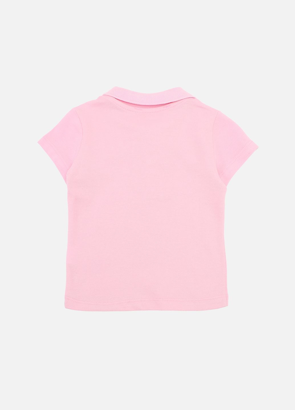 Розовая детская футболка-футболка-поло с коротким рукавом для девочки цвет розовый цб-00276054 для девочки Yuki