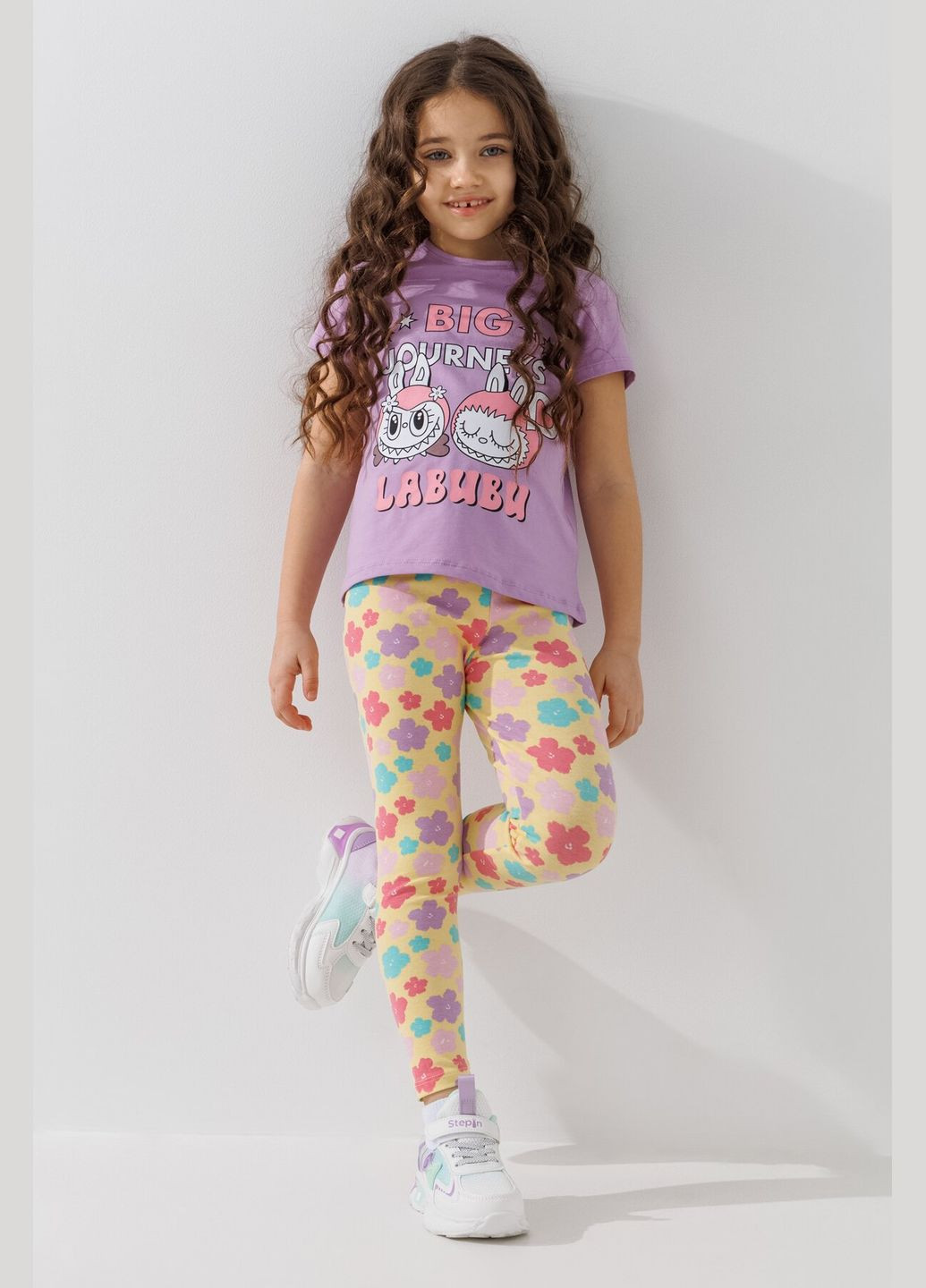 Лосини з візерунком для дівчинки 18223 116 см shop (2000990947802) Baby Show (361499282)