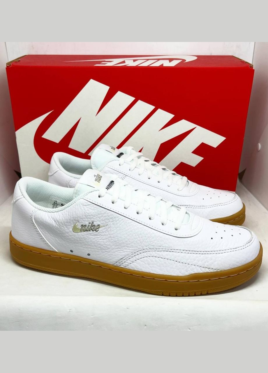 Білі кросівки чоловічі Nike court vintage