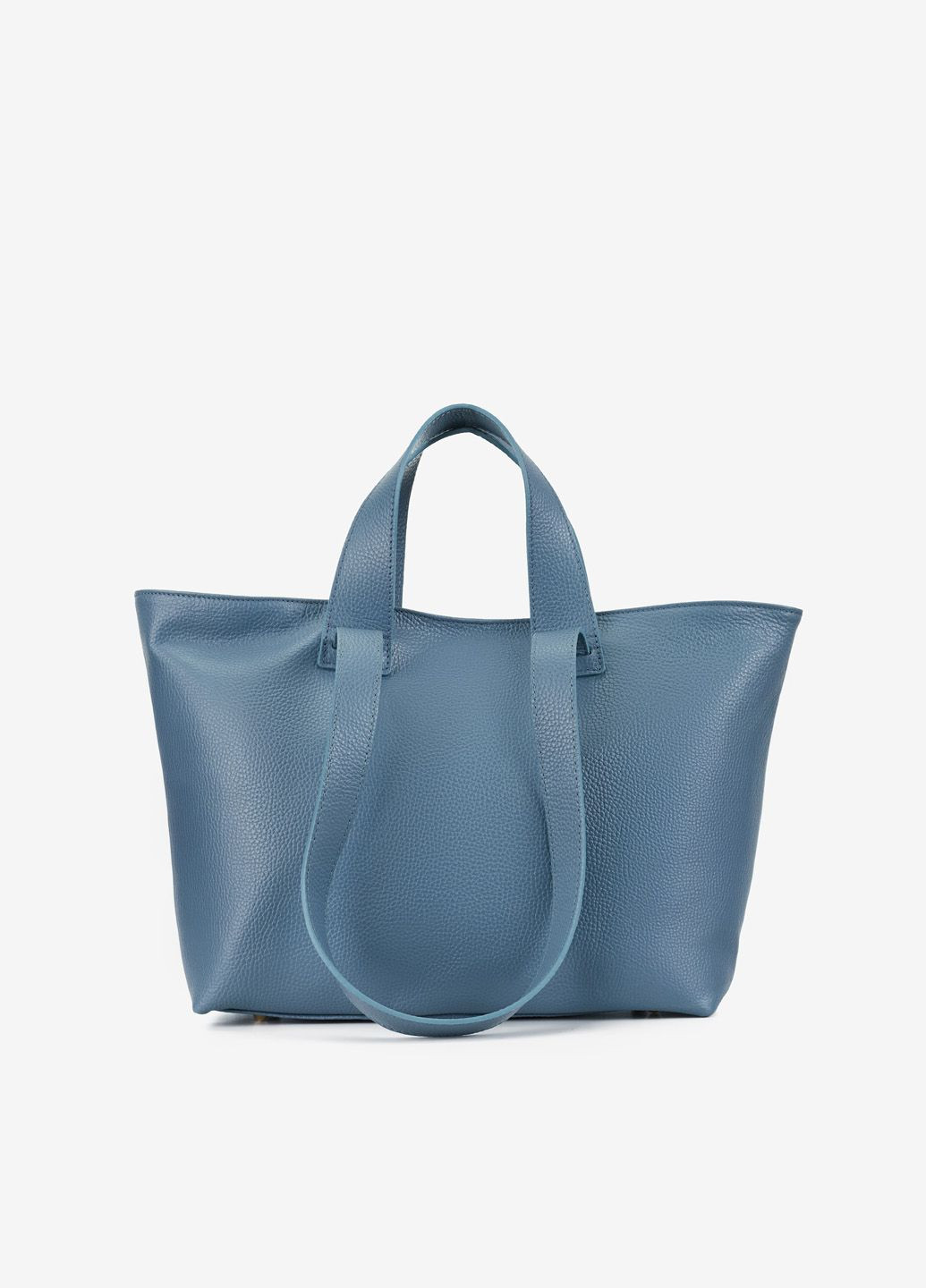 Сумка женская кожаная с двумя парами ручек шоппер большая Shopper Regina Notte (315501222)