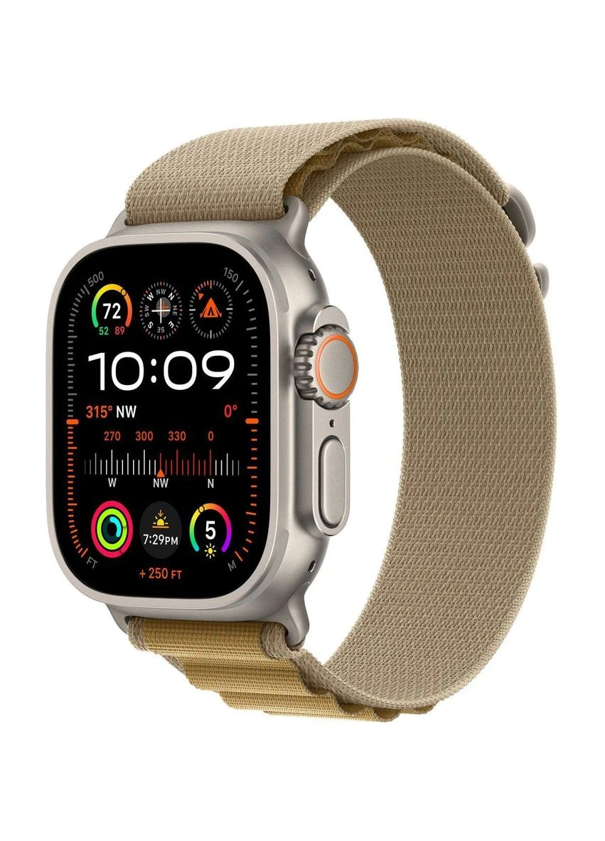 Смарт-годинник Watch Ultra 2 49mm Natural Titanium Case with Tan Alpine Loop Medium (MX4F3) [114947] Apple (399209335)