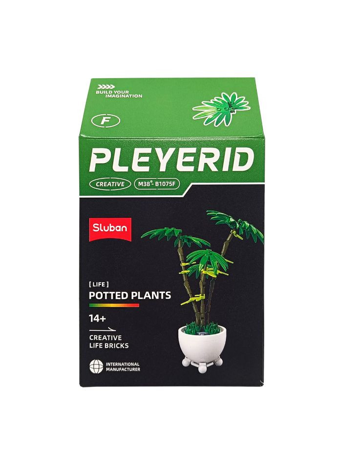 Дитячий конструктор "Квіти у горщику" Potted Plants M38-B1075F Sluban (336335068)