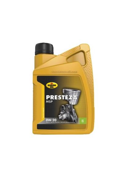 Масло моторное Presteza MSP 0W-20 1л PRESTEZA MSP 0W-20 12X1L/ILSAC GF-5, BMW LL-17 FE+, MB 229.71, OPE 36495 Kroon‑Oil (368519404)