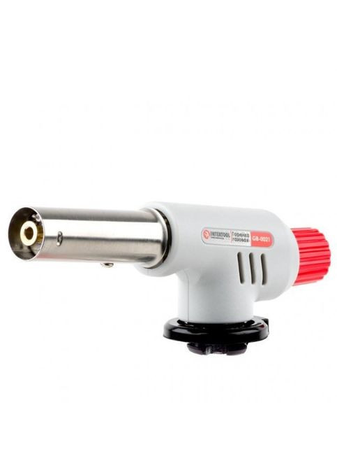 Пальник газовий, п'єзозапалювання на регуляторі GB-0021 Intertool (316591494)