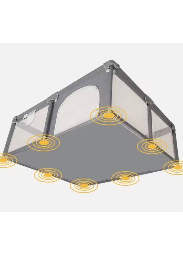 Манеж дитячий 120х120 Сухий басейн огорожа для дитини Зелений (MG13) No Brand (372158132)