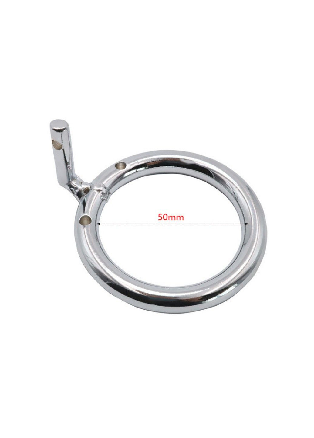 Металевий пояс вірності для чоловіків Ø50 мм, із замком We Love (318678673)