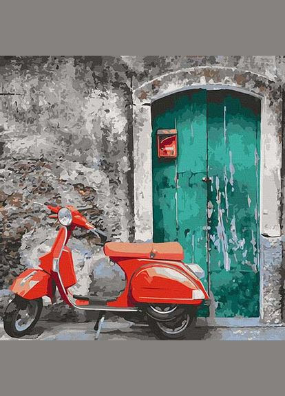 Картина по номерам. "Соседский мопед" 40*40 см 11206AC Art Craft (302367297)