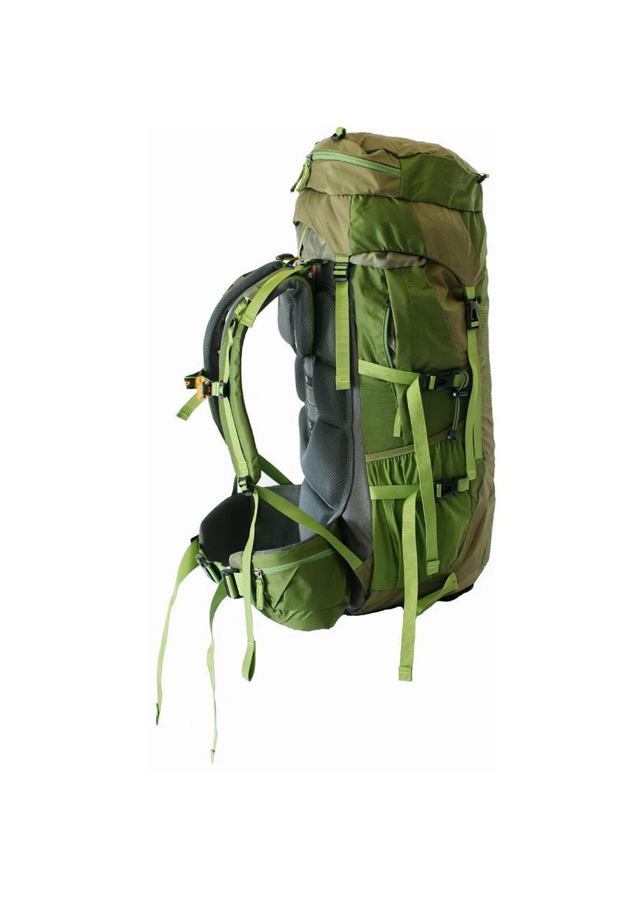 Рюкзак Floki 50+10 зеленый (TRP-046-green), объем 50+10 л, вес 1.89 кг, материал Nylon Rip-Stop Tramp (396647282)