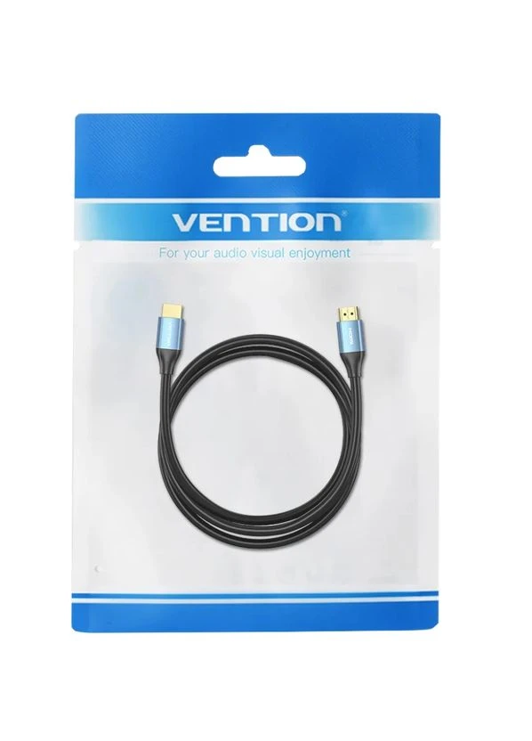 Кабель HDMI M - M, 5.0 м, V2.0, 4K 60Гц, Aluminum Alloy Blue Vention (397091763)