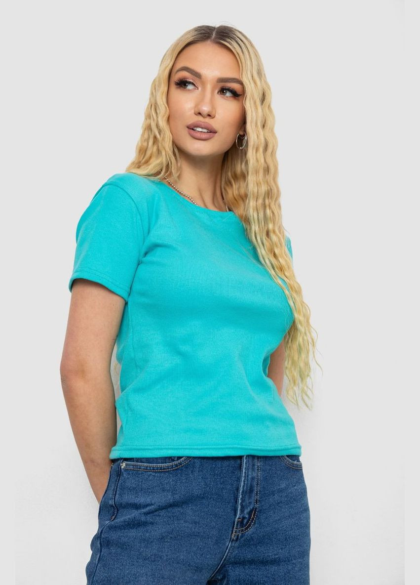 Футболка женская в рубчик Annabelle 238R123-1 - (328921664)