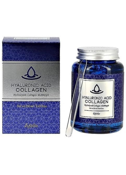 Сыворотка для лица с гиалуроновой кислотой и коллагеном Hyaluronic Acid Collagen Ampoule 250ml (1195966-29781785) Esfolio (368610235)