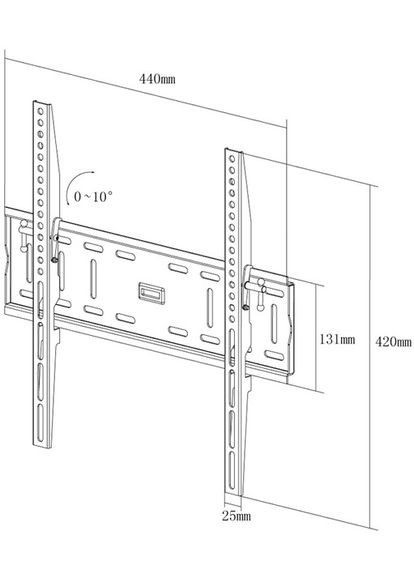 Кронштейн STEEL ST315 Black X-Digital (325684203)