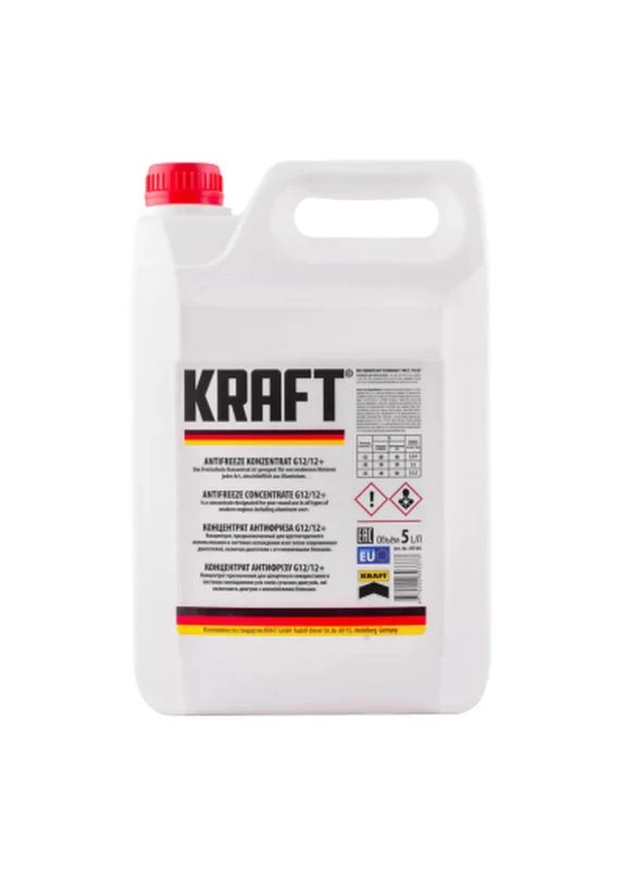Антифриз G12/G12+ ( ) 5л (KF104) Kraft (399078447)