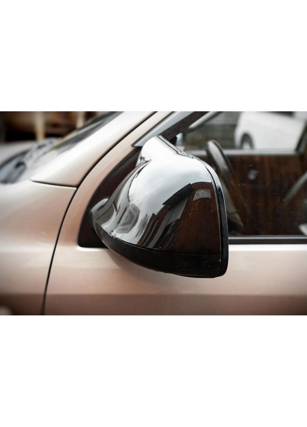 Накладки на зеркала RLine-Look (2 шт) для Amarok 2010-2022 гг. Volkswagen (389049721)
