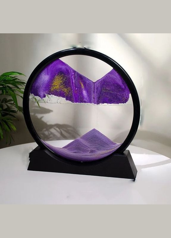 Пісочна картина, рухома декоративна картина з кольоровим піском 3D Сіра No Brand (294914627)