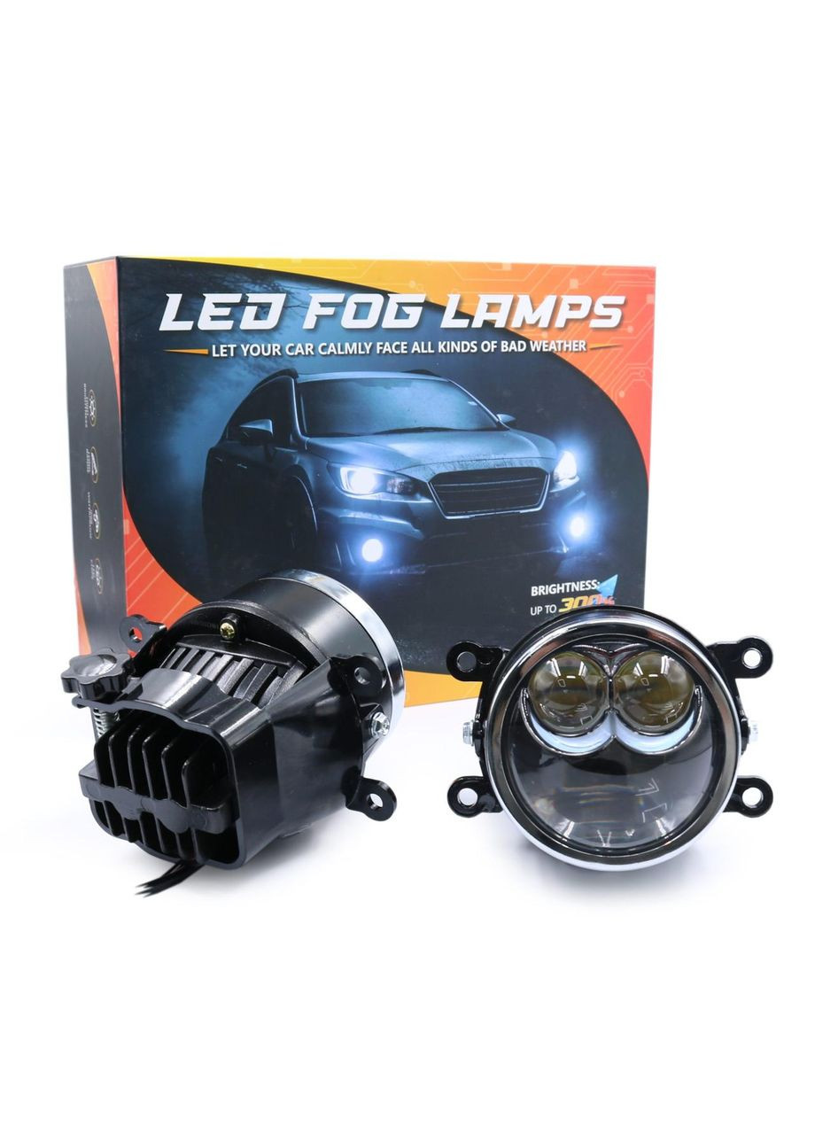 Противотуманные светодиодные линзы FL9+ 3000K Qray (333193348)