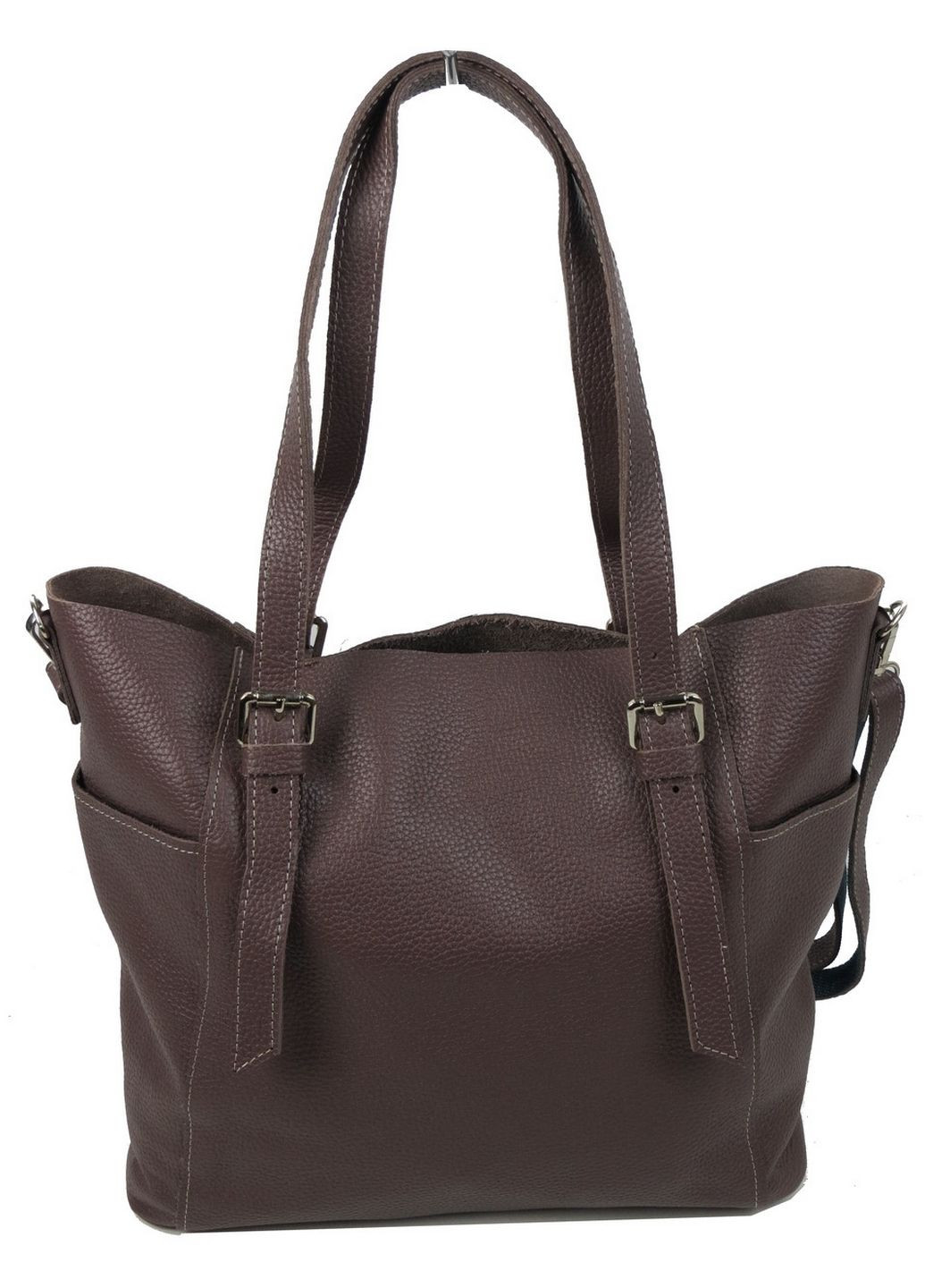 Женская кожаная сумка с двумя ручками 28х33х11 см Borsacomoda (289461249)
