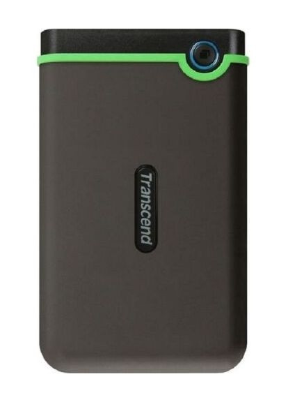 Портативний жорсткий диск 2TB USB 3.1 StoreJet 25M3 Iron Gray (TS2TSJ25M3S) Transcend (360411095)