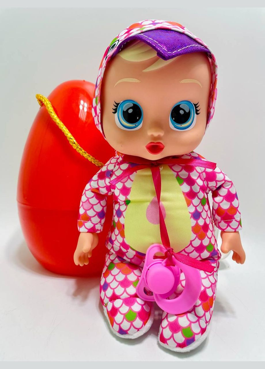 Пупс TK 2296 (120/2) высота 27 см, музыкальный чип, мякоть, плачет водой, пустышка, в боксе No Brand (322463833)