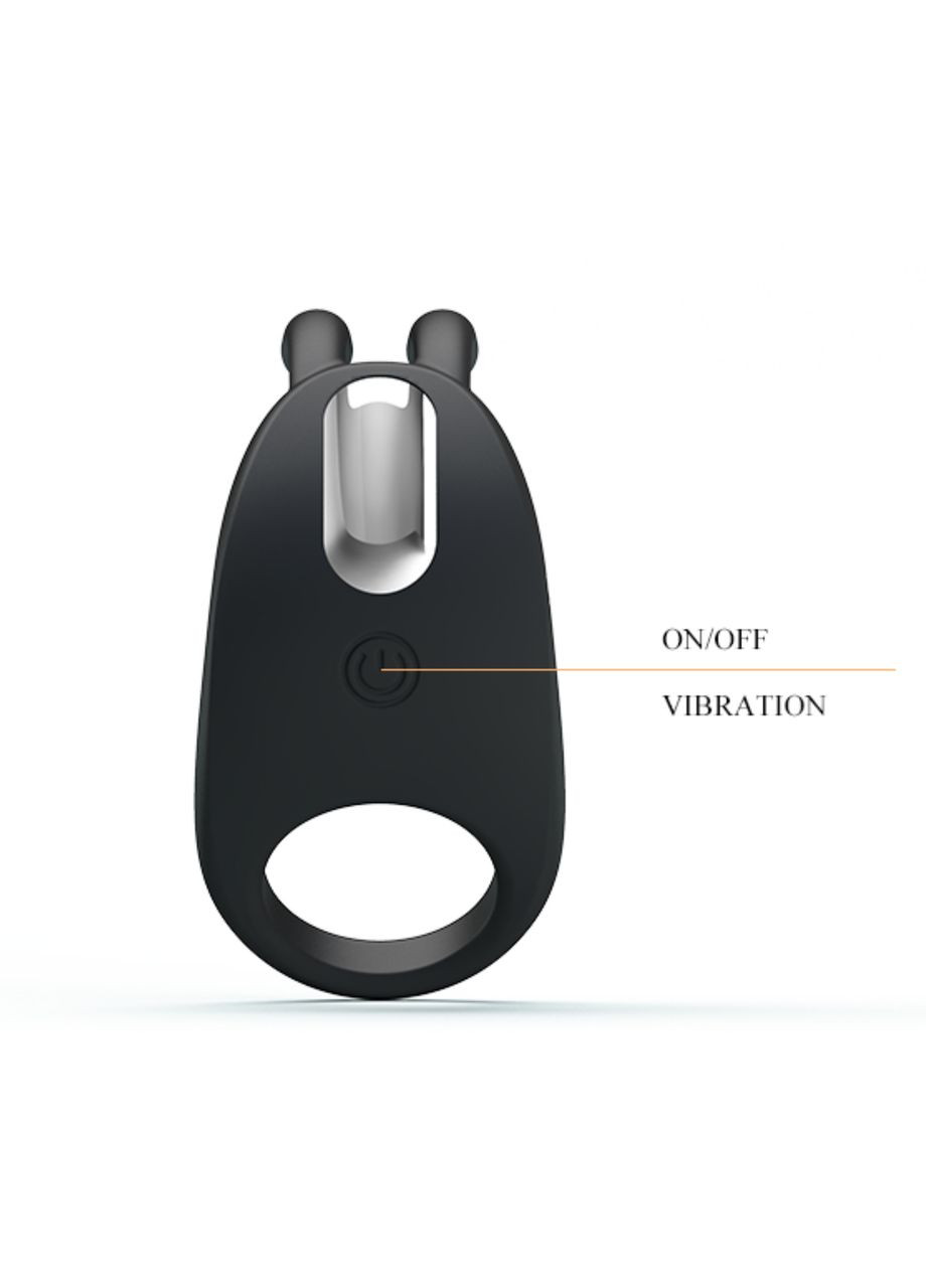 Ерекційне віброкільце на акумуляторі Pretty Love "Rabbit vibrator ring" LyBaile (302968531)