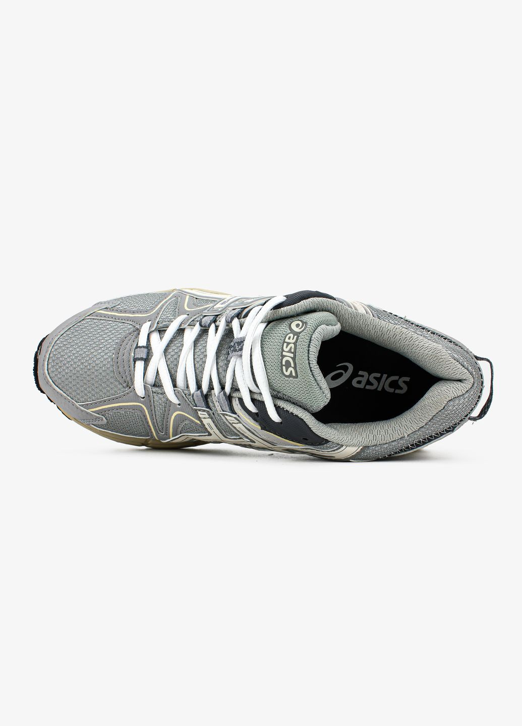 Сірі всесезон кросівки чоловічі і жіночі Asics Gel-Kahana 8 gray beige | Асікс Гель-Кахана 8 сірі бежеві