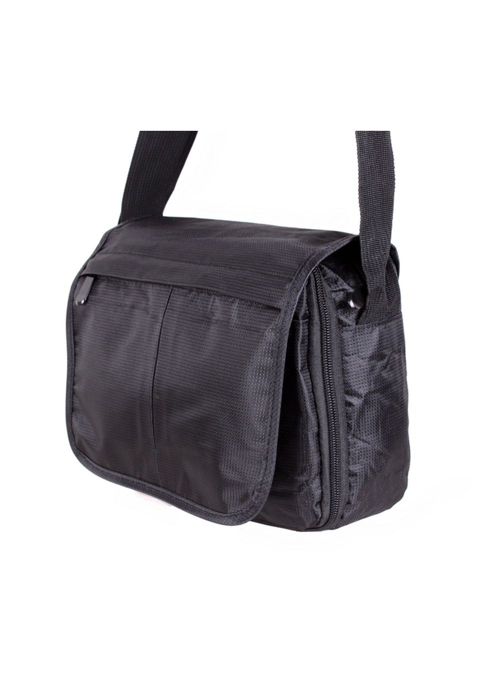 Мужская текстильная сумка 8123-1 черная No Brand (370848307)