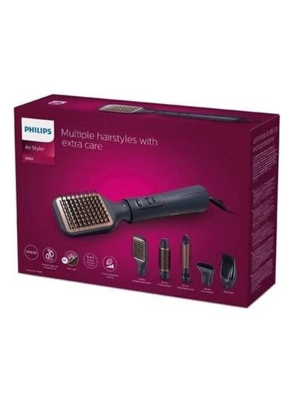 Фен-щітка Series 5000 BHA530-00 1000 Вт чорний Philips (336880964)