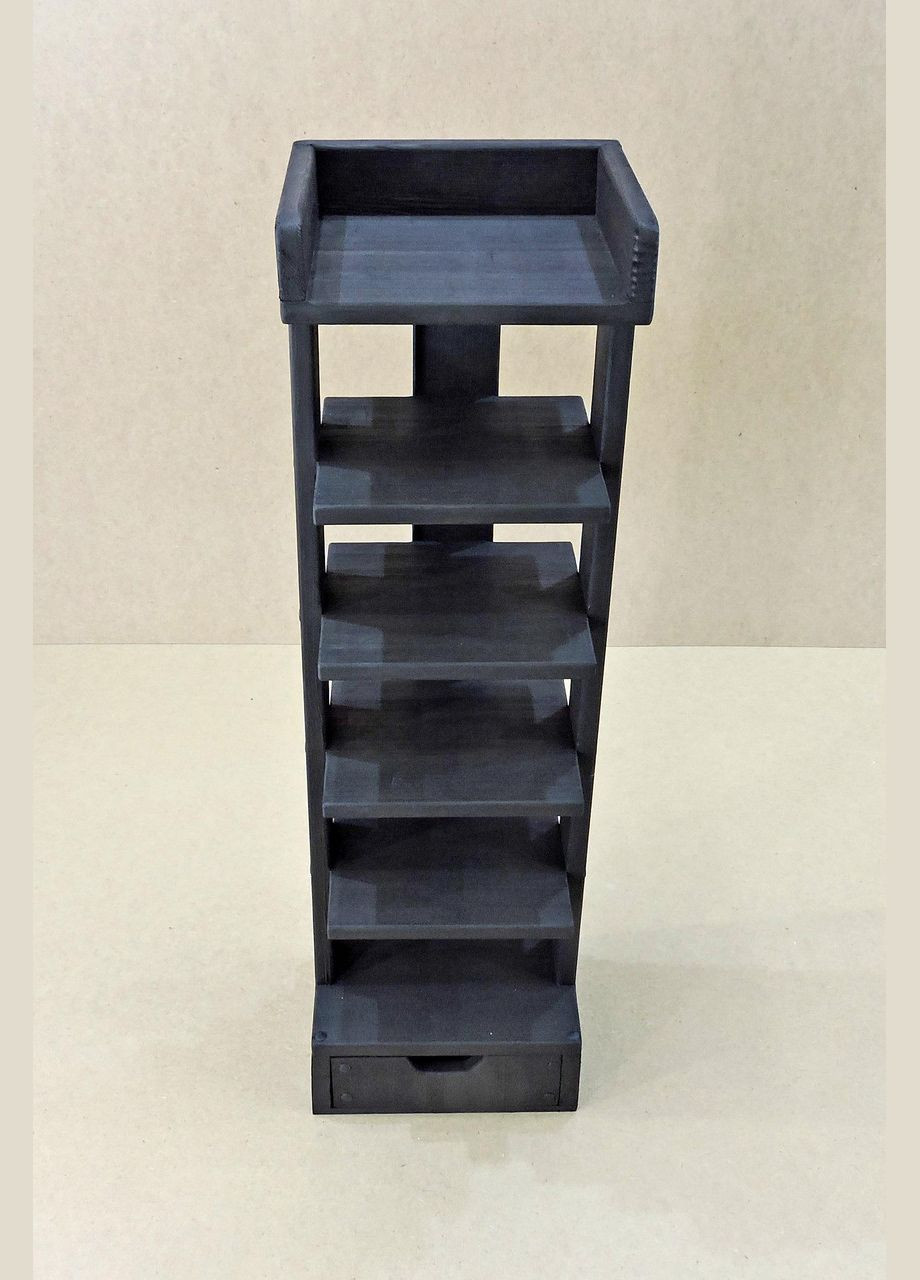 Полиця для взуття з дерева Бувре 6 венге (ПДО-601912) No Brand (327846588)