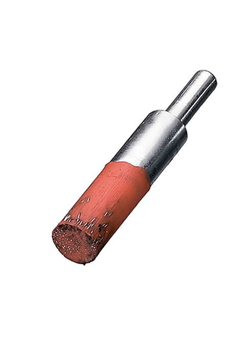 Щітка кінцева 10х20 мм хвостовик 6 мм сталевий дріт 0,3 мм залитий в пластик 15000 об/хв 451160 (13759) Lessmann (295038206)