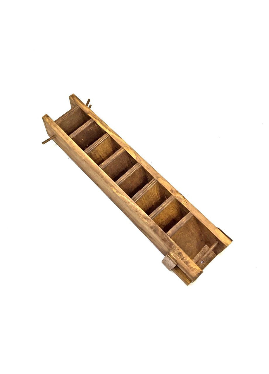 Органайзер для ручного інструменту з дерева Арохан 7 капучино (ОРС-700109) No Brand (328910947)