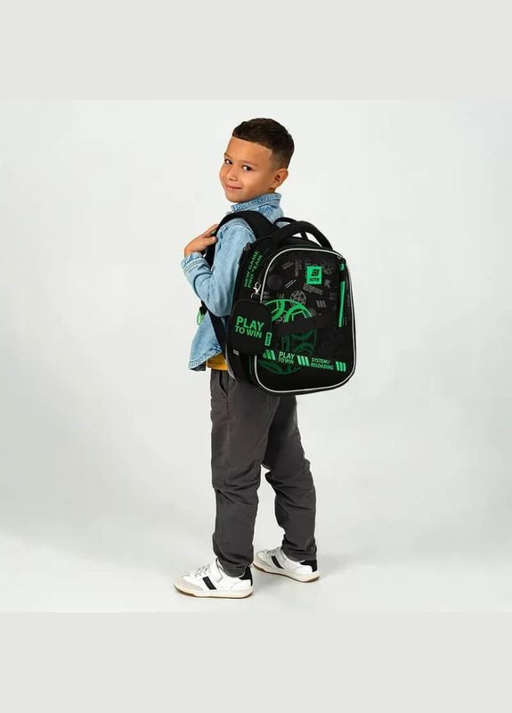 Школьный каркасный рюкзак Education 555 Play/Win 14л (K25-555S-2) Kite (335406490)