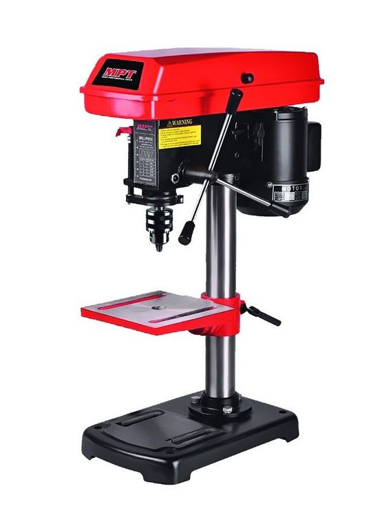 Верстат свердлильний " ", 13 мм, 350 Вт, 620-2620 об/хв, хід шпинделя 50 мм, мідна обмотка. Black and Red (MDP1303) MPT (340908471)