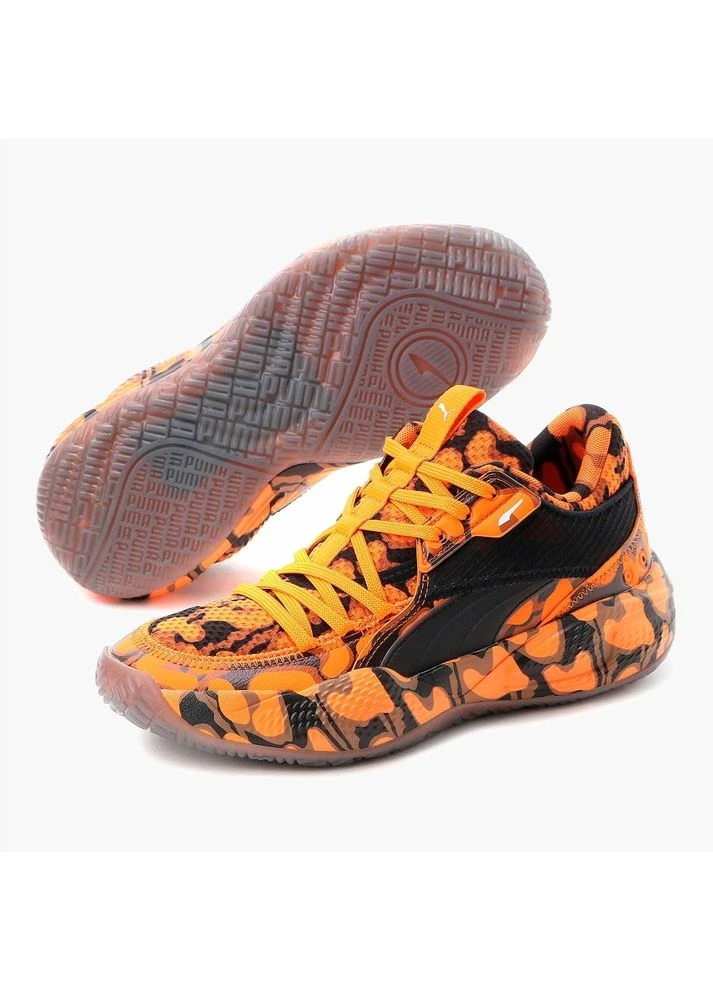 Кроссовки High Court Rider Maverick Basketball Shoes Orange 376009-01 Puma оранжевые демисезоны (398000563)