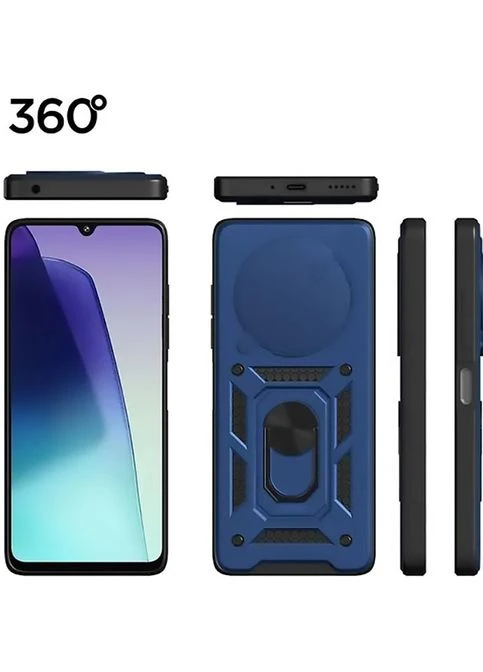Чехол Military для Xiaomi Redmi Note 14 Pro 5G Blue (713095) BeCover (331863224)