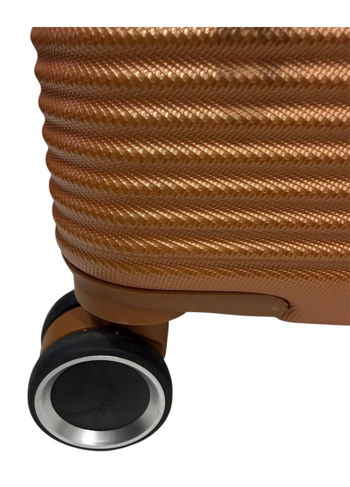 Чемодан большой L Worldline 629 ABS-пластик Оранжевый AIRTEX (369446434)