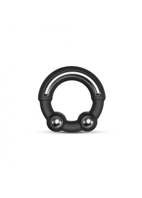 Эрекционное кольцо с металлическими вставками STRONGER RING Dorcel (383092569)
