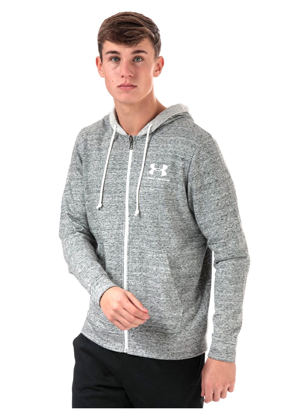 Легкаz толстовка кофта худи Under Armour SPORTSTYLE TERRY Full Zip (340401950)