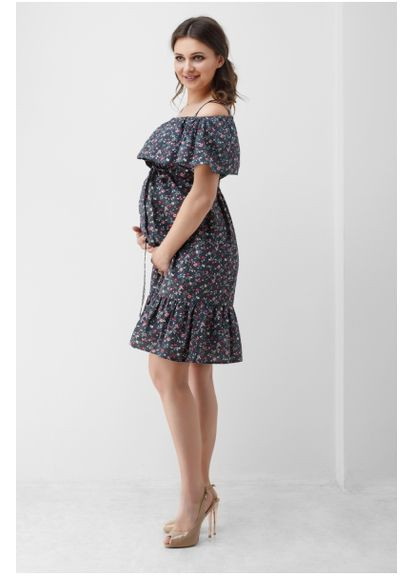 Темно-сіра повсякденний cукня 1838 0536 Dianora