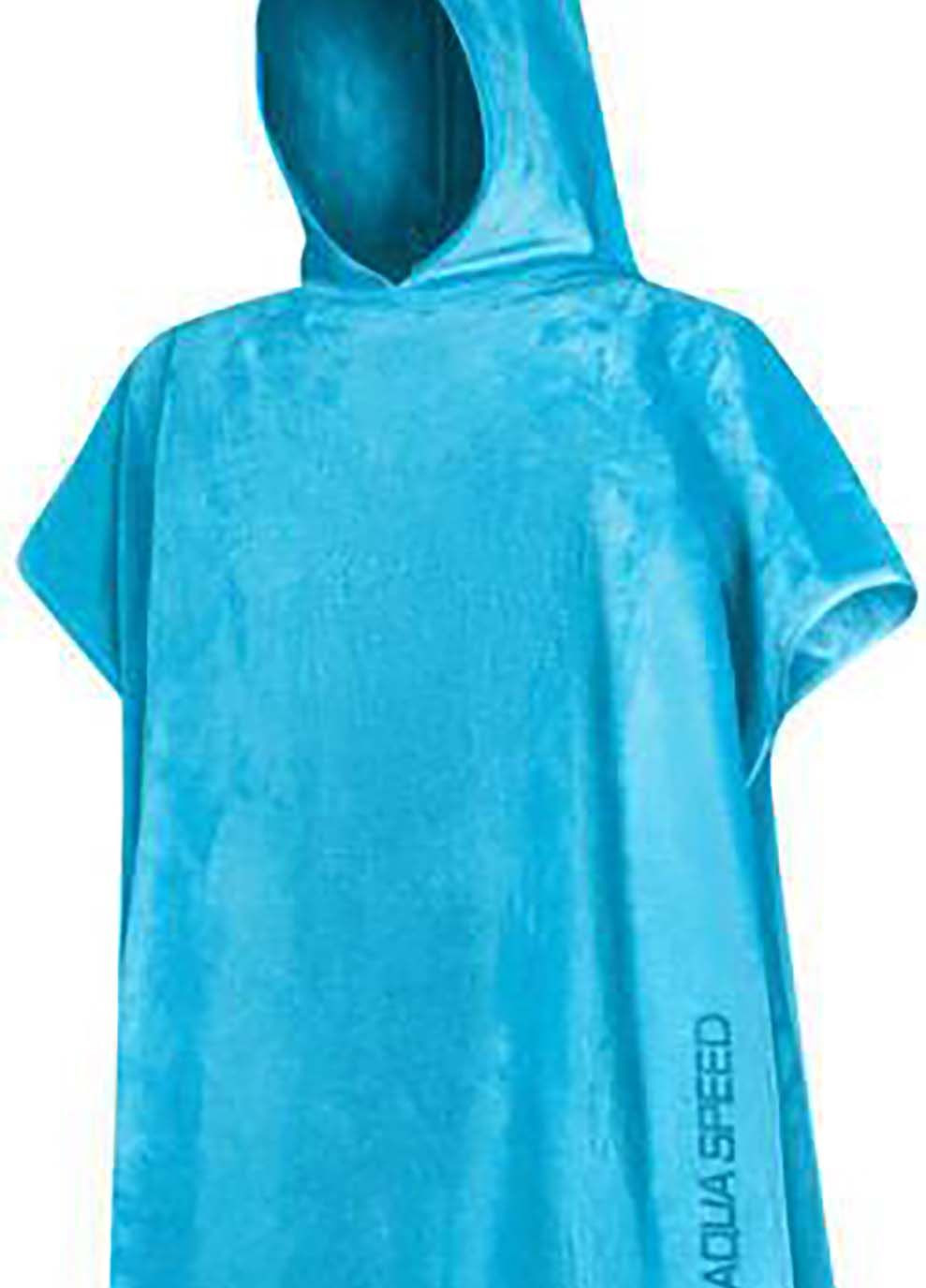 Полотенце пончо KID'S PONCHO 9330 голубой Дет 80х140см Aqua Speed голубой