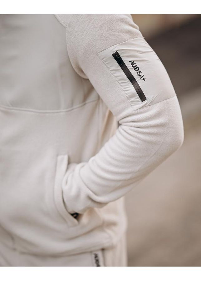 Чоловічий зимовий спортивний костюм на флісі бежевий Freedom (369003945)