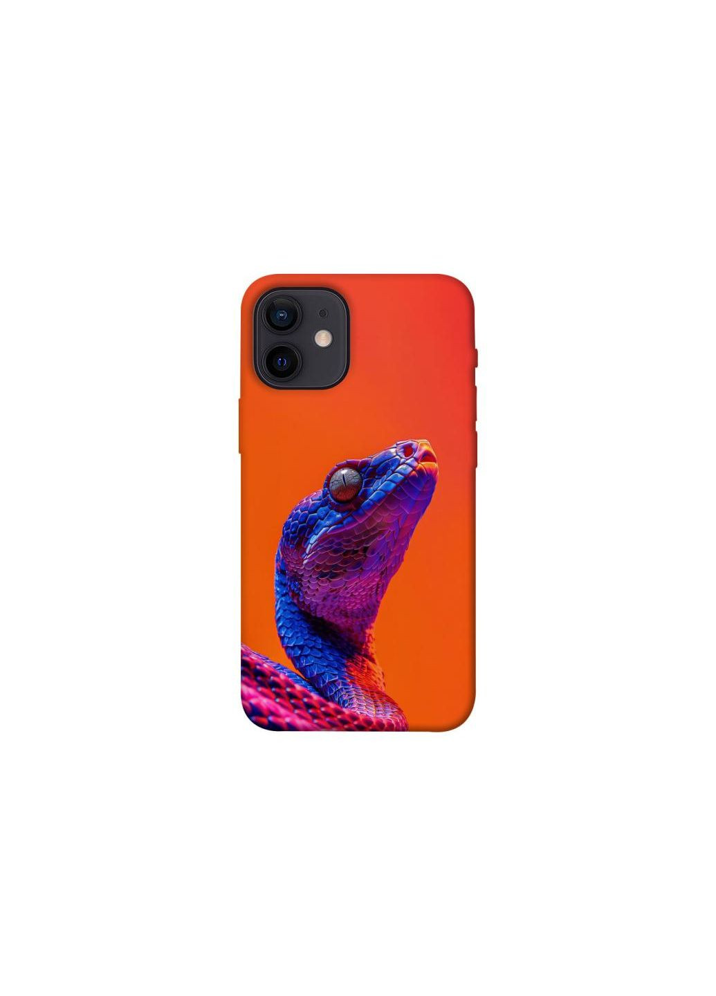 Чехол на Apple iPhone 12 mini (5.4") Snake Frontalka (346497910)