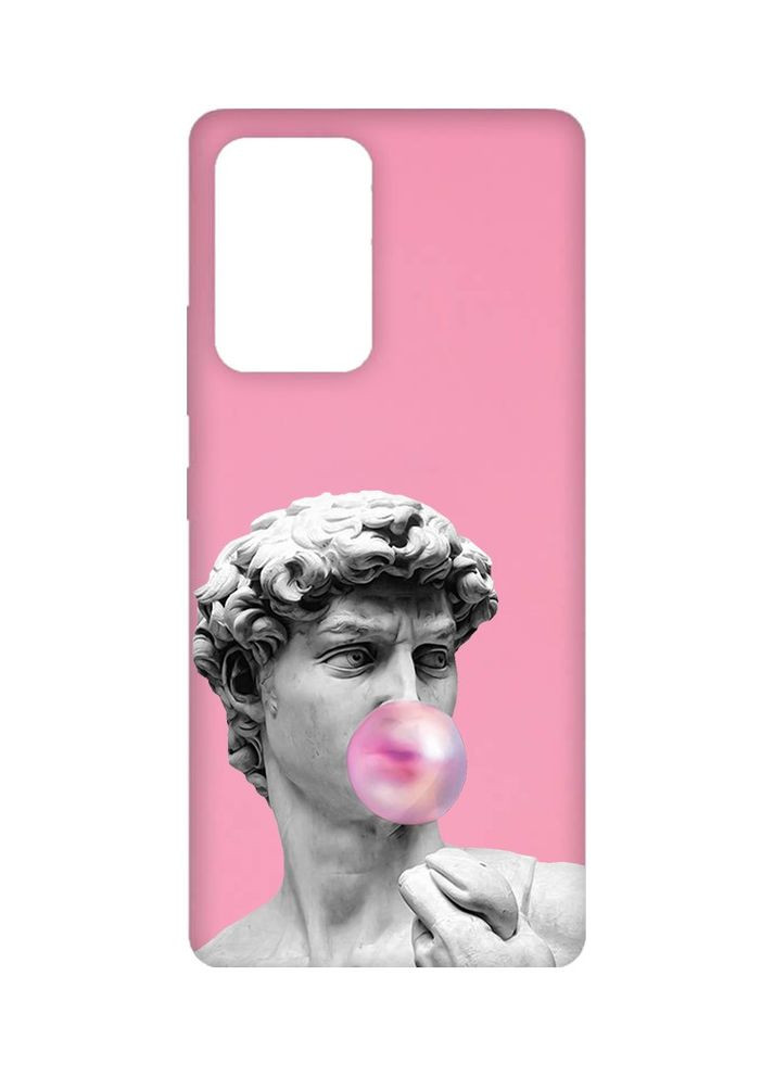 Матовий рожевий чохол на Samsung Galaxy A52:: Скульптура (принт 352) Creative (360694721)