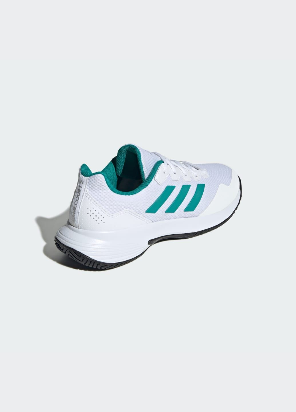 Белые летние кроссовки для тенниса gamecourt 2.0 adidas
